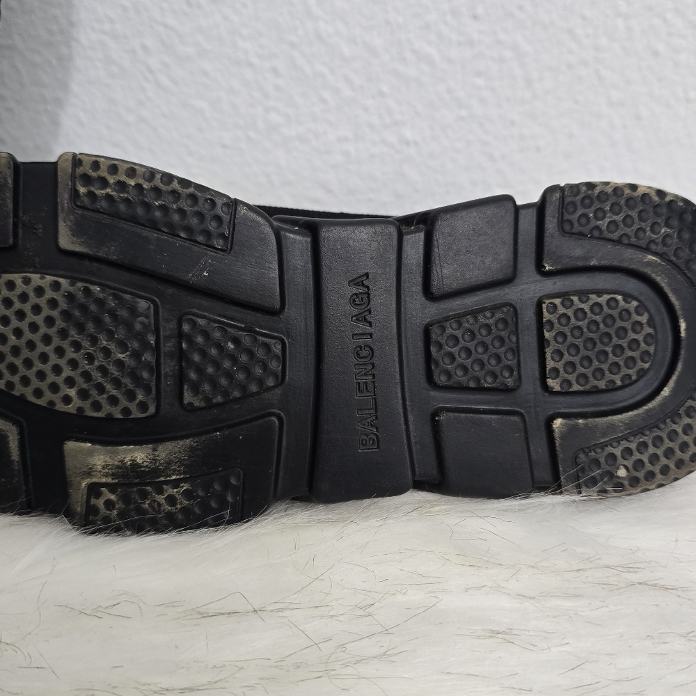 Balenciaga Black Speed Trainers Sock Sneakers - Picture 9 of 12